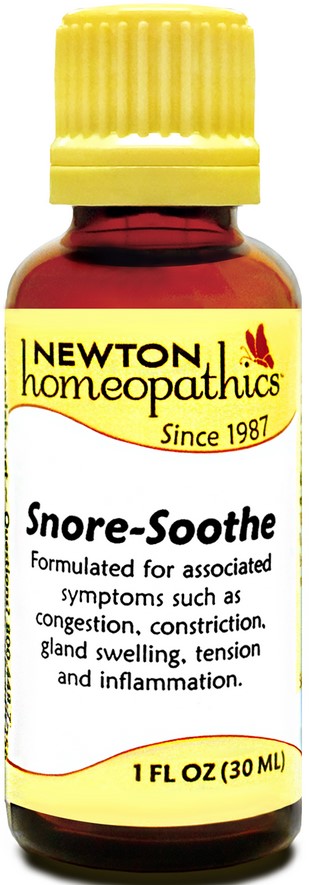 Newton Homeopathics Snore Soothe 1 oz