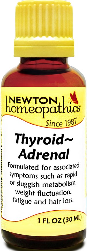 Newton Homeopathics Thyroid Adrenal 1 oz