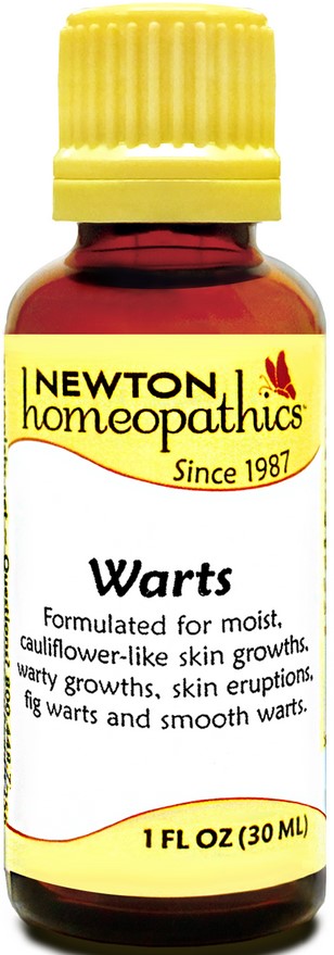 Newton Homeopathics Warts 1 oz
