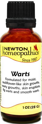 Newton Homeopathics Warts Pellets 1 oz