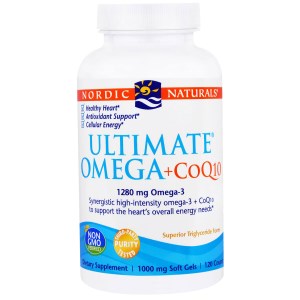 Nordic Naturals - Ultimate Omega + CoQ10 120 Soft Gels