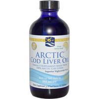 Nordic Naturals - Arctic Cod Liver Oil Lemon Flavor 8 oz