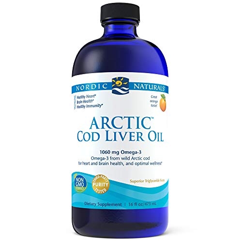 Nordic Naturals - Arctic Cod Liver Oil Orange  16 oz