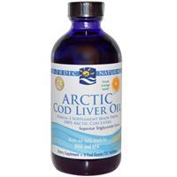 Nordic Naturals - Arctic Cod Liver Oil Orange Flavor 8 oz