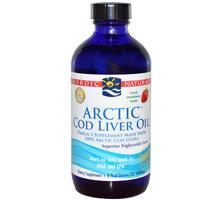 Nordic Naturals - Arctic Cod Liver Oil Strawberry Flavor 8 oz