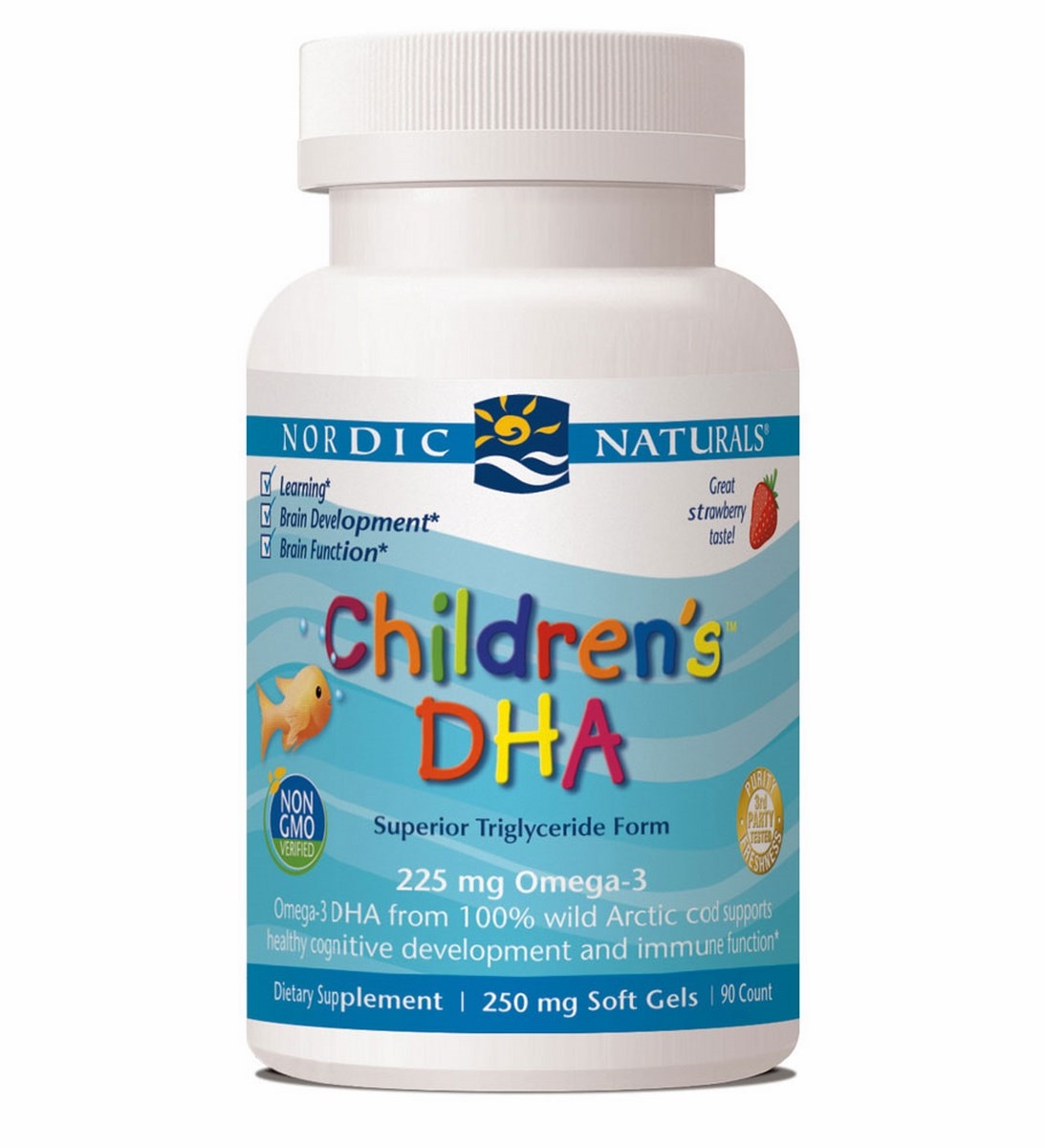 Nordic Naturals - Children's DHA  strawberry 90 Count