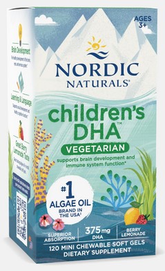 Nordic Naturals - Children's Dha Vegetarian - Berry Lemonade 120 Ct