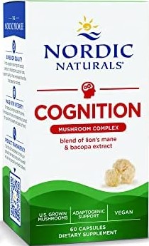 Nordic Naturals - Cognition Mushroom Complex - Unflavored 60 Ct
