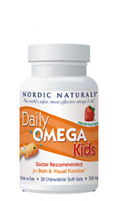 Nordic Naturals - Daily Omega Kids Strawberry 30 Softgels