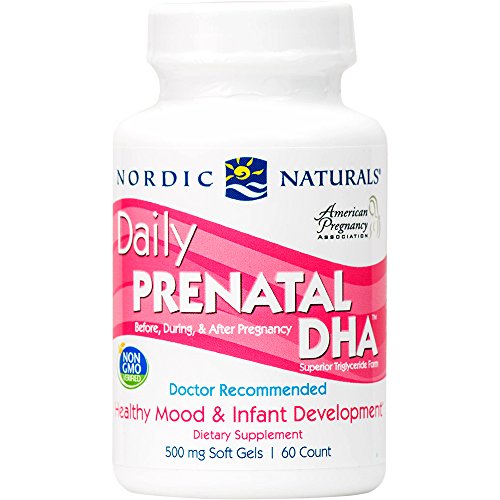 Nordic Naturals - Daily Prenatal DHA  unflavored 60 Count