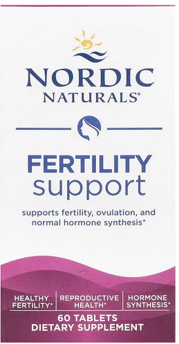 Nordic Naturals - Fertility Support - Unflavored 60 Ct