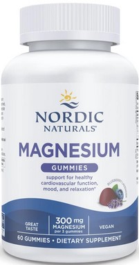 Nordic Naturals - Magnesium Gummies - Blueberry Lavender 60 Ct