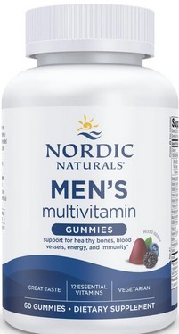 Nordic Naturals - Men's Multivitamin Gummies - Mixed Berry 60 Ct
