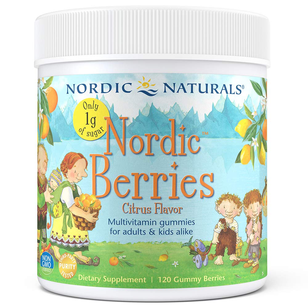 Nordic Naturals - Nordic Berries Reduced Sugar  citrus 120 berries