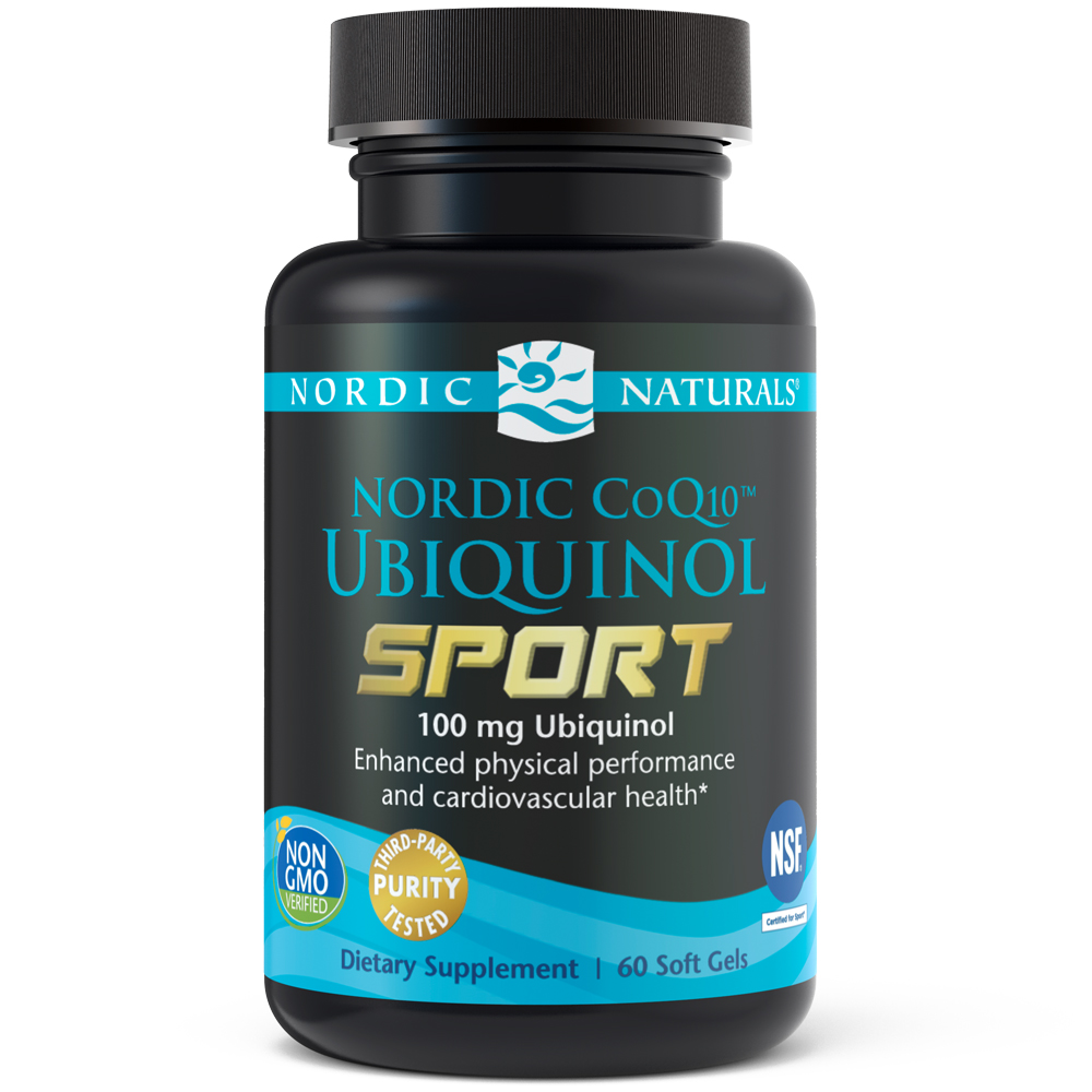 Nordic Naturals - Nordic CoQ10 Ubiquinol Sport unflavored 60 softgel