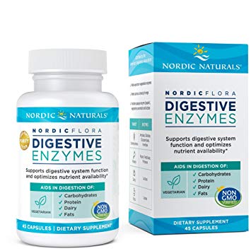 Nordic Naturals - Nordic Flora Digestive Enzymes - unflavored 45 capsule