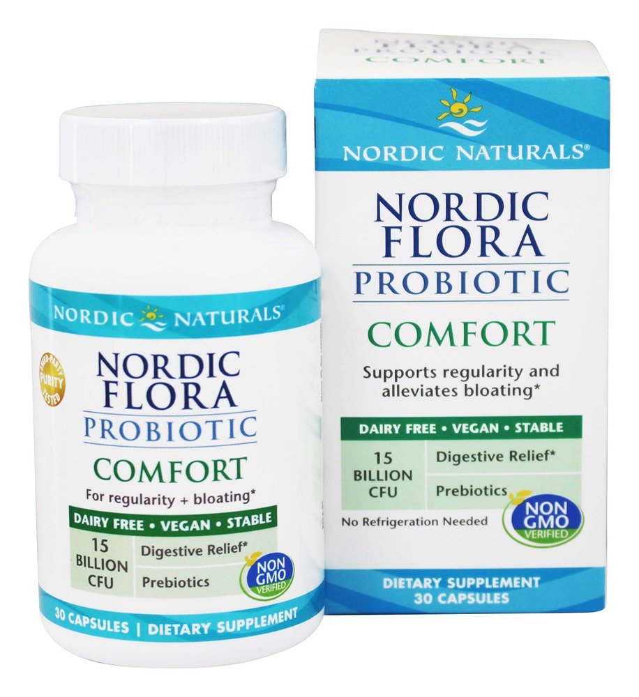 Nordic Naturals - Nordic Flora Probiotic Comfort - unflavored 30 capsule