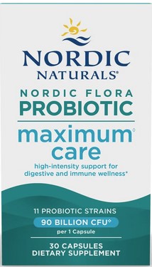 Nordic Naturals - Nordic Flora Probiotic Maximum Care - Unflavored 30 Ct