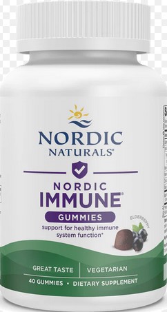 Nordic Naturals - Nordic Immune Gummies - Elderberry 40 Ct