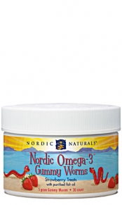 Nordic Naturals - Nordic Omega-3 Gummy Worms 30 ct