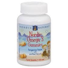 Nordic Naturals - Omega-3 gummies,tangerine 60ct