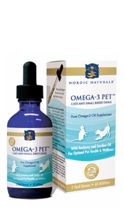 Nordic Naturals - Omega-3 Pet Cats and Small Breed Dogs 2 oz.