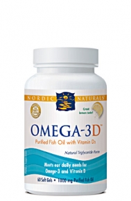 Nordic Naturals - Omega-3D 60 Softgels Lemon