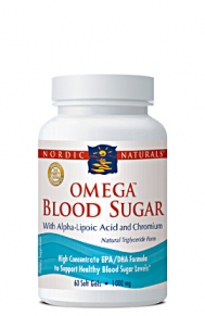 Nordic Naturals - Omega Blood Sugar 60 Soft Gels-Unflavored