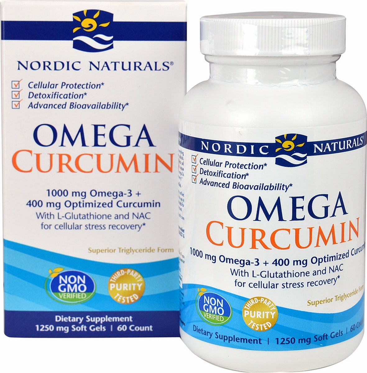 Nordic Naturals - Omega Curcumin  unflavored 60 Count