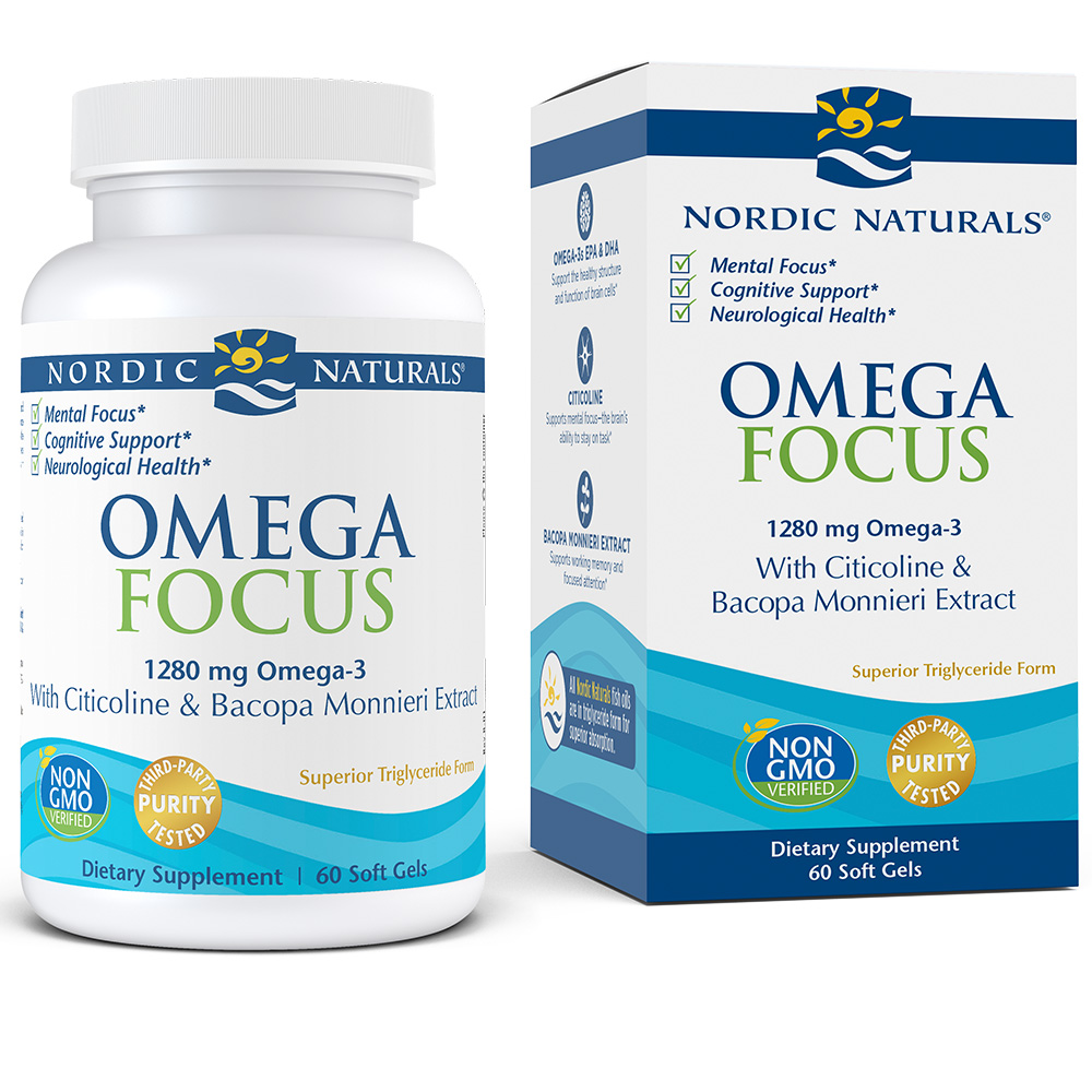 Nordic Naturals - Omega Focus 60 Softgels