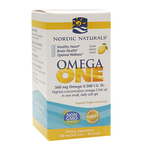 Nordic Naturals - Omega One - lemon 30 Count