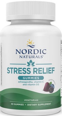 Nordic Naturals - Stress Relief Gummies - Mixed Berry 40 Ct