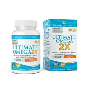 Nordic Naturals - Ultimate Omega 2x with D3 - lemon 60