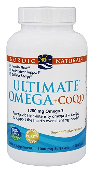 Nordic Naturals - Ultimate Omega-3+coq10, 120 Count
