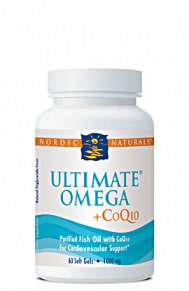 Nordic Naturals - Ultimate Omega + CoQ10 60 Soft Gels