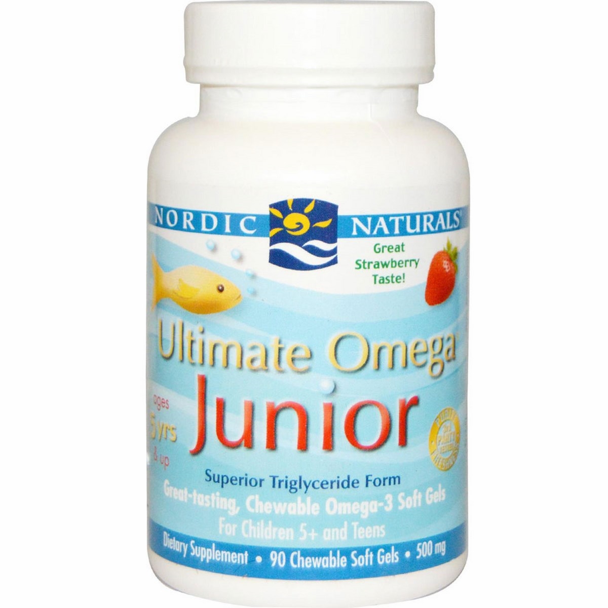 Nordic Naturals - Ultimate Omega Junior  strawberry 90 Count