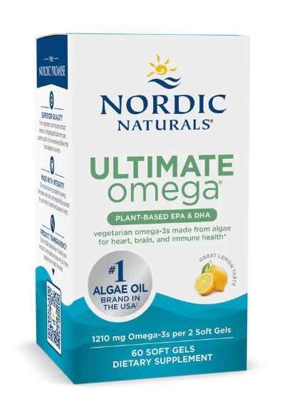 Nordic Naturals - Ultimate Omega Plant Based EPA & DHA 60 sg Lemon Flavored