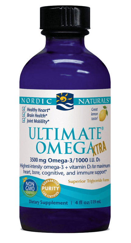 Nordic Naturals - Ultimate Omega Xtra  lemon 4 tsp