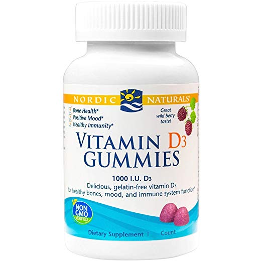 Nordic Naturals - Vitamin D3 Gummies Travel Size Display  20ct Countummies