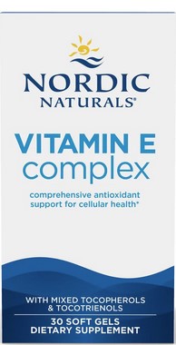 Nordic Naturals - Vitamin E Complex - Unflavored 30 Ct