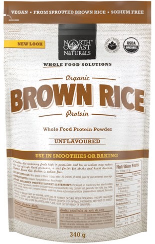 North Coast Brown Rice Prot Pwdr Og .75 Lb