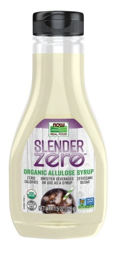 Now Vitamins - Slender Zero Allulose, Organic Syrup 11.5 oz