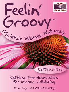 Now Foods - Feelin' Groovy Tea 24 Tea Bags TEMPORARILY UNAVAILABLE