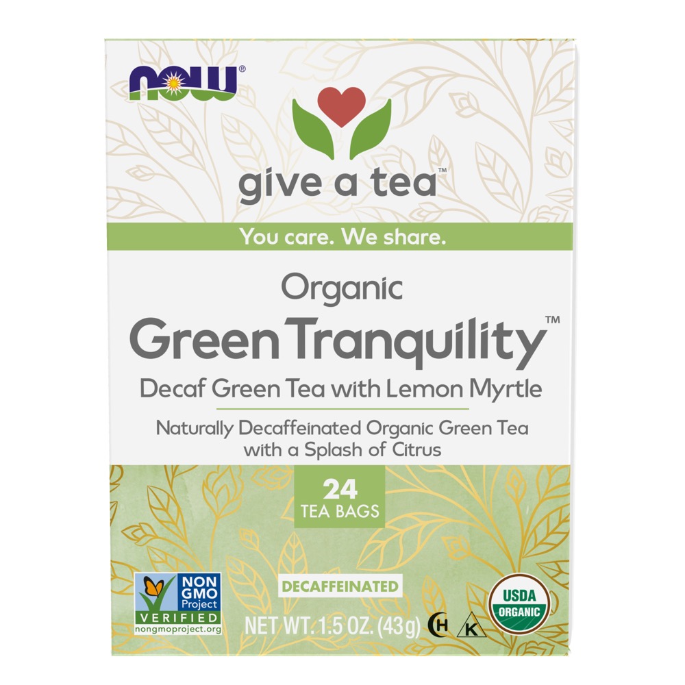 Now Foods - Green Tranquility Tea 24 Tea Bags-OUT OF STOCK
