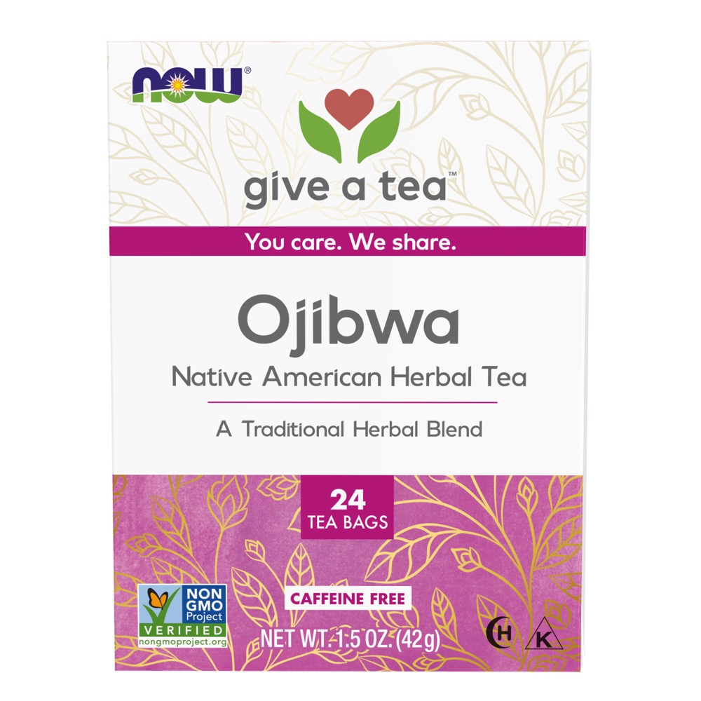 Now Foods - Ojibwa Herbal Cleansing Tea 24 Tea Bags   