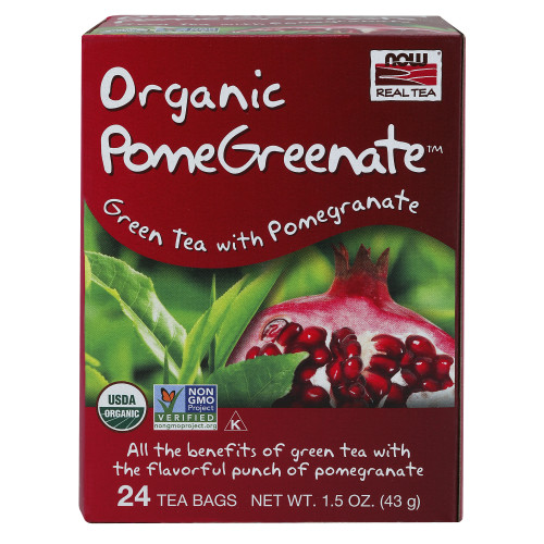 Now Foods - PomeGreenate Tea 24 Tea Bags TEMPORARILY UNAVAILABLE