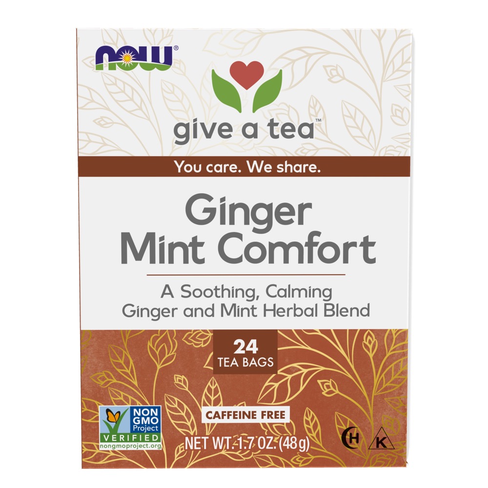 Now Foods - Queeze Ease Tea 24 Tea Bags