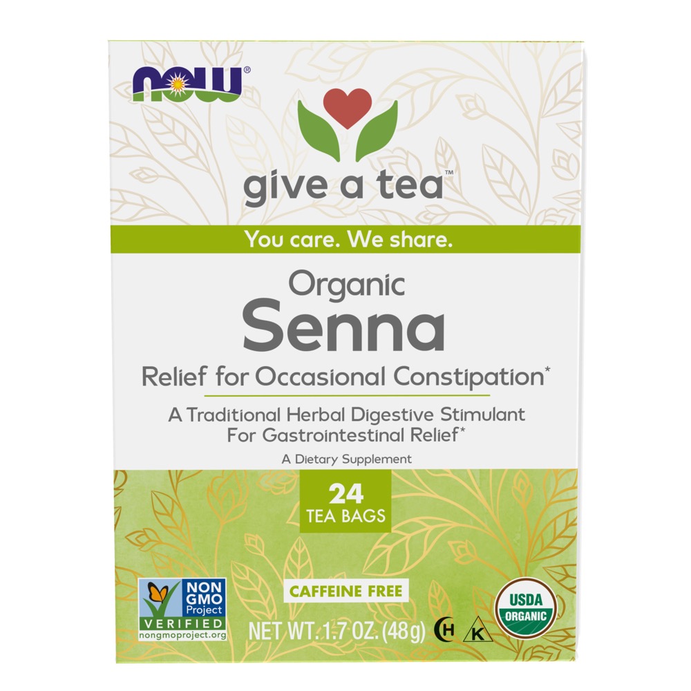 Now Foods - Senna Tea (Organic) 24 Tea Bags
