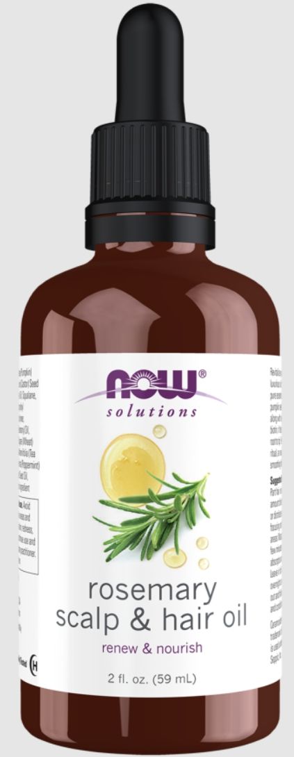 Now Vitamins - Rosemary Scalp & Hair Oil 2 oz