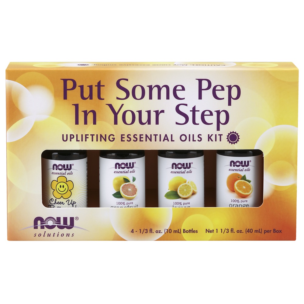 Now Viamins - Put Some Pep In Your Step(4 bottle set)